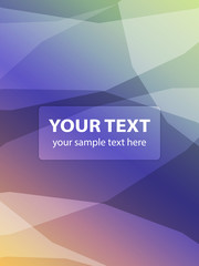 
    Colorful polygonal background 