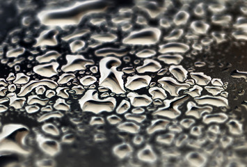 water drops as background