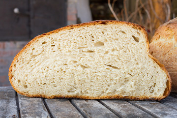 fresh sliced bread