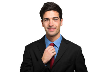 Portrait of a smiling businessman