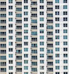 Fototapeta premium facade of skyscraper