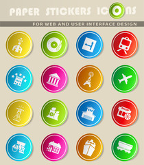 infrastructure icon set