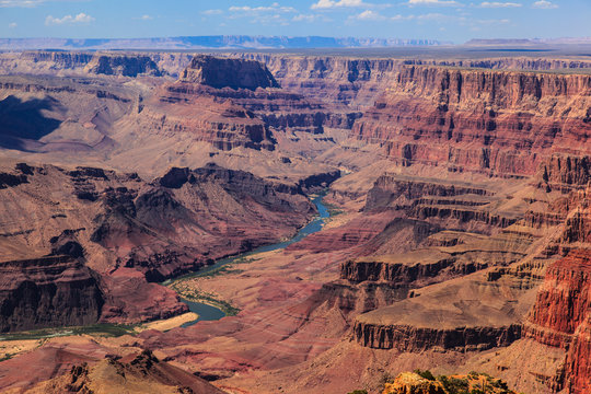 Grand Canyon and Colorado River in Arizona.