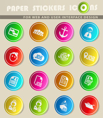 job icon set