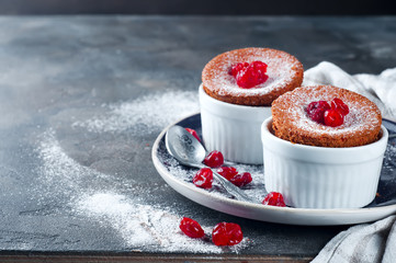 Homemade delicious souffle