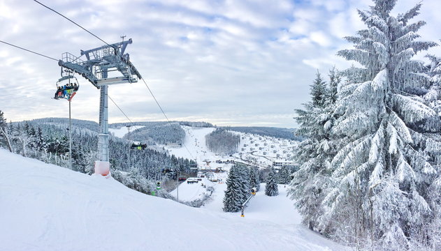Skipiste Skigebiet