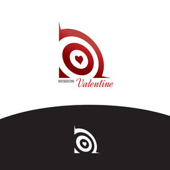 love, valentine logo