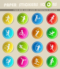 Fototapeta premium sport icon set