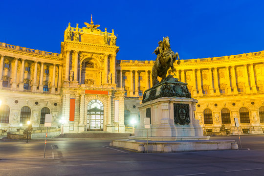 Statue of Emperor Joseph II Hofburg Palace Vienna