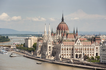 Fototapeta premium Hungarian Parliament in Budapest