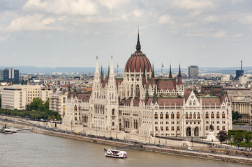 Hungarian Parliament in Budapest