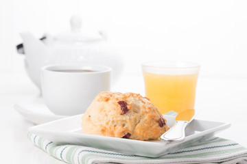 Breakfast Scone Closeup