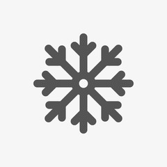 scresnowflake icon stock vector illustration flat design