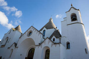 Fototapeta premium Chiesa a trullo