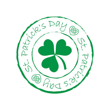 St. Patrick's day stamp