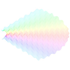 abstract stylized lines, vector