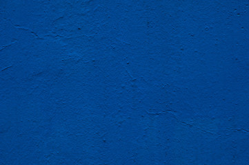 Texture of old blue painted wall