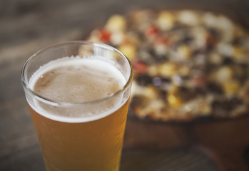 Beer and Pizza