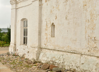 Fragment of old building in Saviour Priluki Monastery.