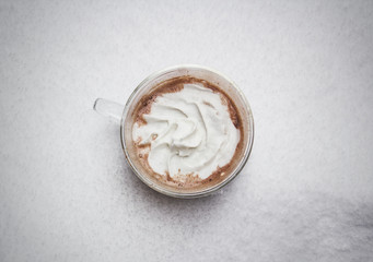 Hot Chocolate in the Snow