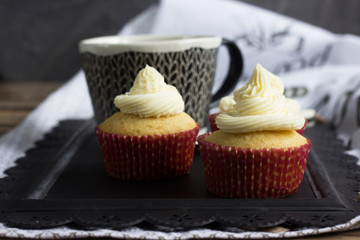 tasty homemade cupcakes