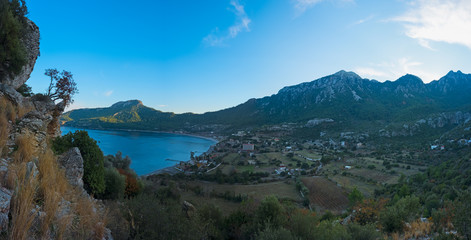 Obraz premium Kumlubuk Bay in Marmaris Turkey