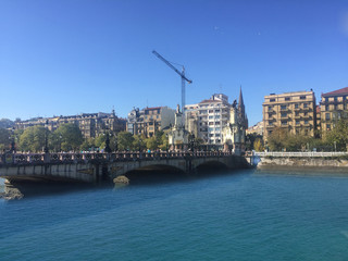 Obraz premium Puente de Maria Cristina,san Sebastian,