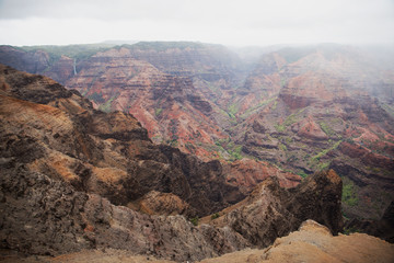 Waimea Canyon on Kauai, Hawaii