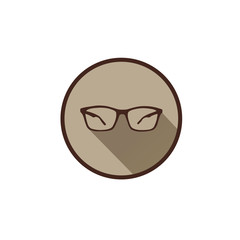 Icon in vector points. For Points of view.