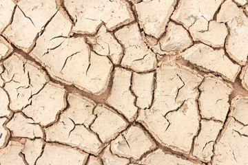 The cracks texture ground surface