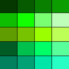 Green Color Palette