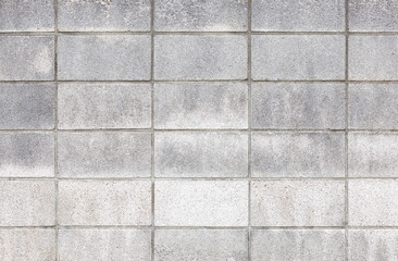 Concrete block wall seamless background and pattern texture