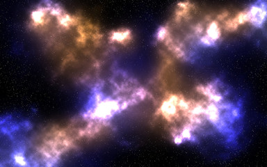 Obraz premium Space Nebula