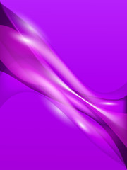 dinamyc flow, stylized  waves, vector