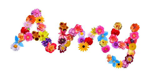 Flower Name Amy