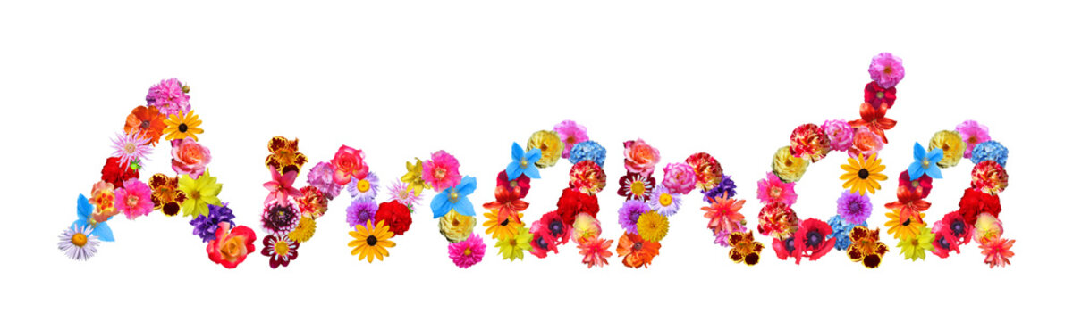 Flower Name Amanda