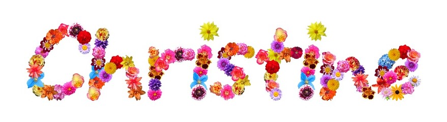 Flower Name Christine