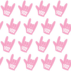 sweet valentine seamless pattern background