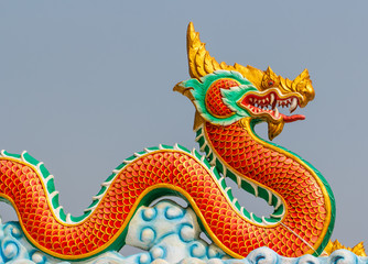Fototapeta premium Dragon sculpture