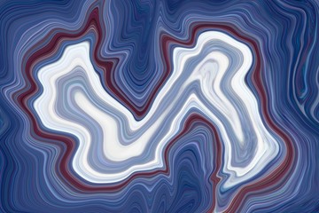 Marble ink colorful. dark blue marble pattern texture abstract background. can be used for background or wallpaper