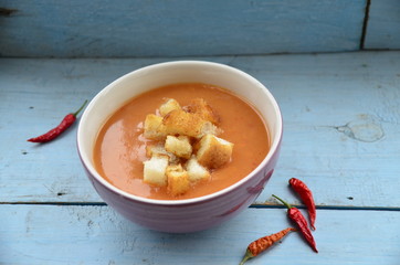 Geleneksel  tarhana çorbası