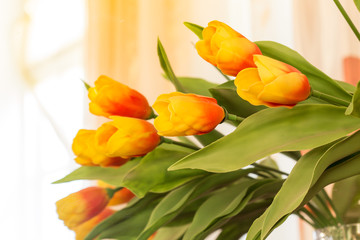 Decoration artificial flower tulip