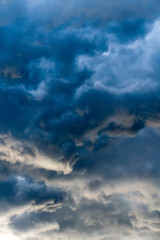 Dark Grey Storm Clouds