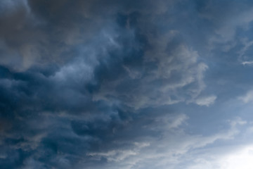 Obraz premium Dark Grey Storm Clouds