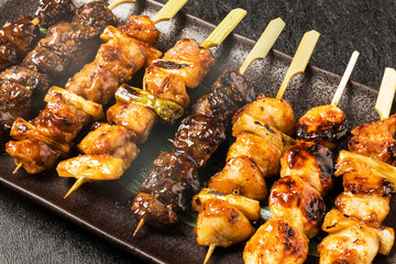 やきとり YAKITORI Japanese chicken barbecue