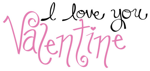 I Love You Valentine