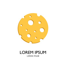 Vector illustration of cheese.