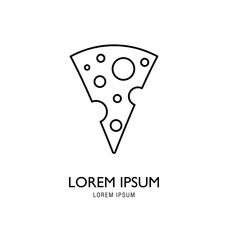 Vector illustration of cheese.