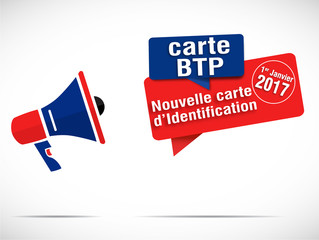 mégaphone : carte btp
