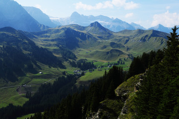 Schweizer Alpen: Die Silleren in Adelboden